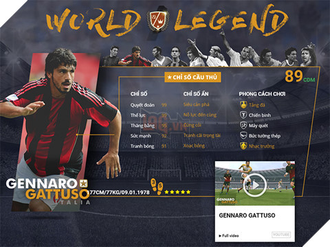 FIFA Online 3: 10 danh thủ huyền thoại vừa được lộ diện 4