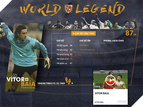 FIFA Online 3: 10 danh thủ huyền thoại vừa được lộ diện 8