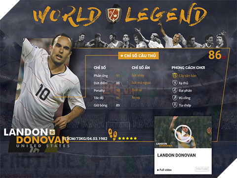 FIFA Online 3: 10 danh thủ huyền thoại vừa được lộ diện 9