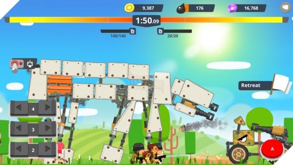 Super Tank Rumble - Game tự chế xe tăng chiến đấu cực ngộ nghĩnh