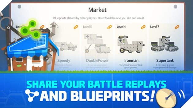 Super Tank Rumble - Game tự chế xe tăng chiến đấu cực ngộ nghĩnh