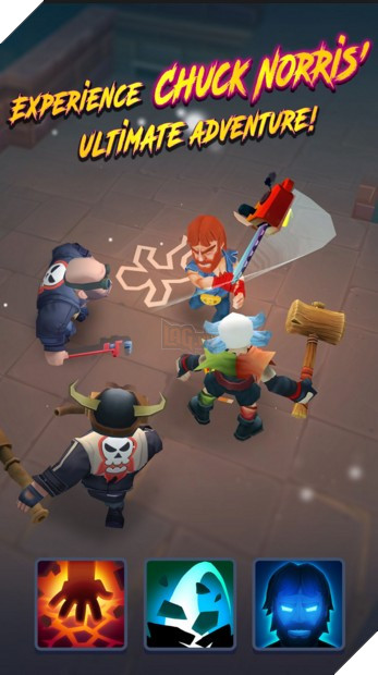 Chuck Norris - "Đệ tử đấm sưng mặt Lý Tiểu Long" cũng có game riêng