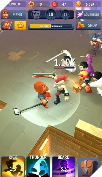 Chuck Norris - "Đệ tử đấm sưng mặt Lý Tiểu Long" cũng có game riêng