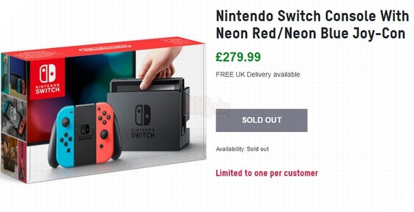 Nintendo tăng gấp đôi số lượng sản xuất Nintendo Switch