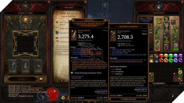 Diablo III: Chi tiết bản cập nhật 2.5.0