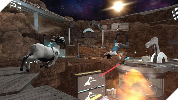 Goat Simulator: Bản mở rộng mới bắt chước Mass Effect, Star Wars