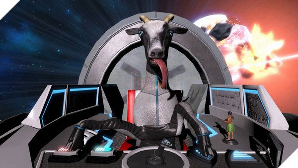 Goat Simulator: Bản mở rộng mới bắt chước Mass Effect, Star Wars