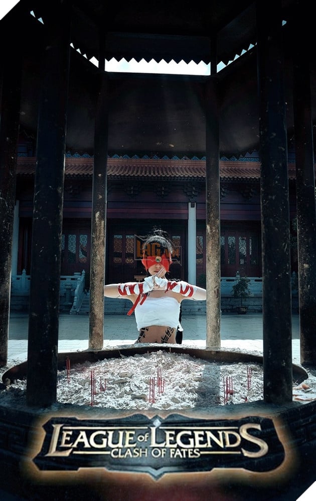 Bắt gặp bạn gái của thầy tu mù Lee Sin đang trình diễn cosplay
