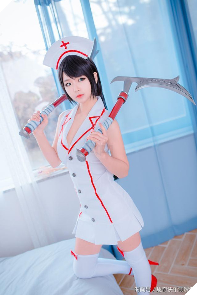 Ngắm nàng Akali Y Tá cực gợi cảm bên cạnh xác ướp Amumu