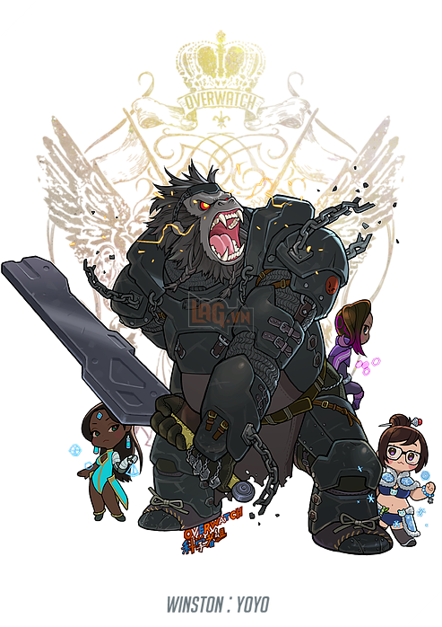 Ngắm nhìn các Hero trong Overwatch hóa thân thành những hiệp sĩ thần thoại 18