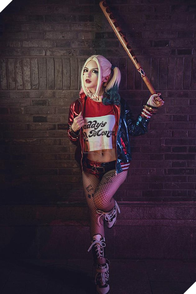 Cosplay "đả nữ" Harley Quinn cực gợi cảm trong Biệt Đội Cảm Tử Suicide Squad