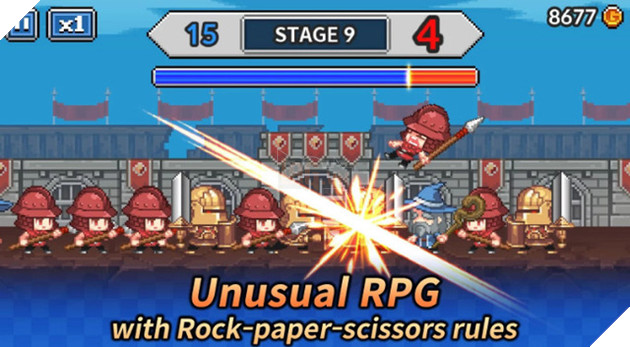 RPS Knights - Game nhập vai 2D cực độc với phong cách "bao-búa-kéo"