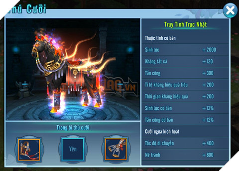 Võ Lâm Truyền Kỳ Mobile: Thú cưỡi - Sức mạnh bị lãng quên 3