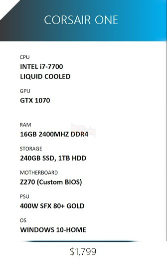 Corsair giới thiệu PC gaming siêu nhỏ gọn có tích hợp tản nhiệt nước 10