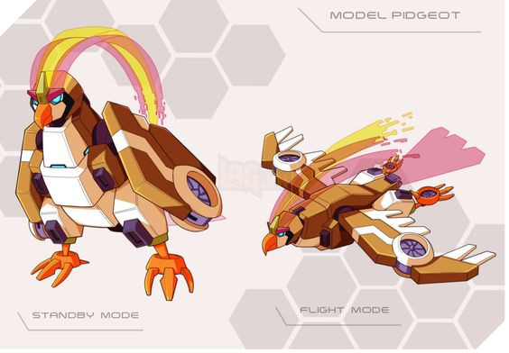 Nếu Pokemon là những cỗ máy chiến đấu, chúng sẽ có hình hài thế này đây