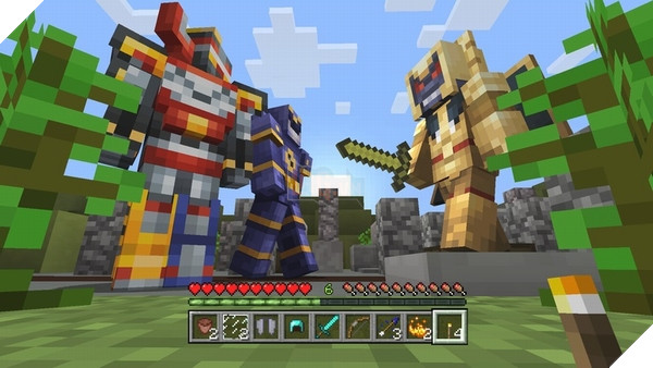 Minecraft: Khi Power Rangers lấn sân sang thế giới game 8-bit 3