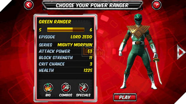 Power Rangers Legends - Trở về thơ ấu với 5 anh em siêu nhân