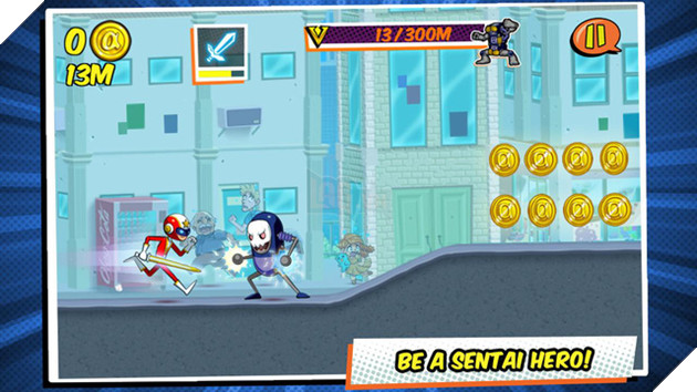 Thích 5 anh em siêu nhân thì bạn không thể bỏ qua những game miễn phí này