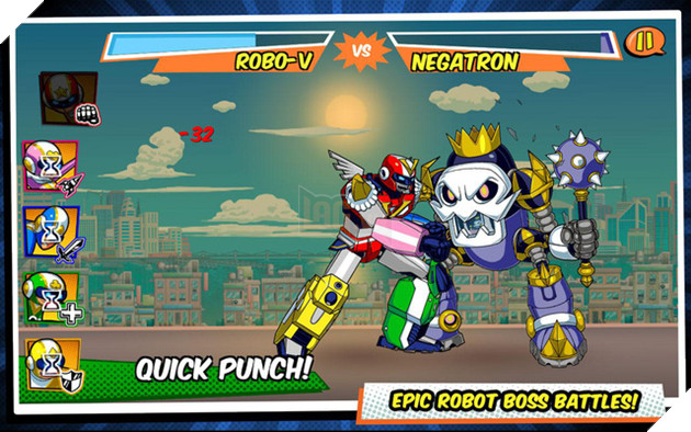 Đủ mọi thể loại chơi trong game 5 anh em siêu nhân này