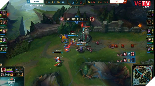 MDCS Mùa Xuân 2017: Tường thuật trận chung kết giữa Gigabyte Marines và Young Generation 11