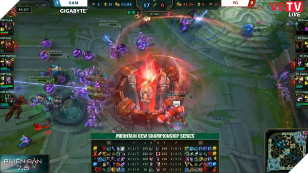 MDCS Mùa Xuân 2017: Tường thuật trận chung kết giữa Gigabyte Marines và Young Generation 12