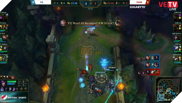 MDCS Mùa Xuân 2017: Tường thuật trận chung kết giữa Gigabyte Marines và Young Generation 6