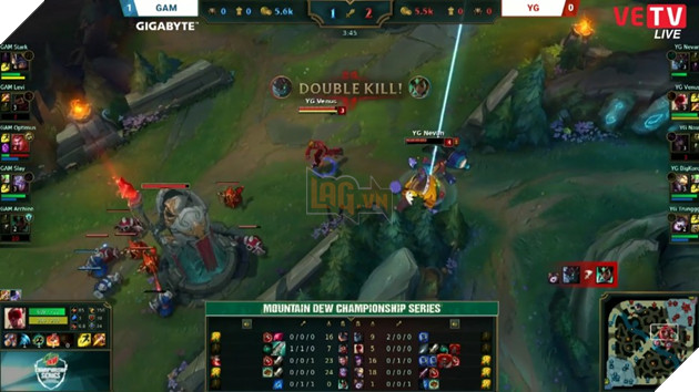 MDCS Mùa Xuân 2017: Tường thuật trận chung kết giữa Gigabyte Marines và Young Generation 10