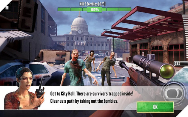 Kill Shot Virus - Thổi bay đầu Zombie bằng những phát bắn "thiện xạ"