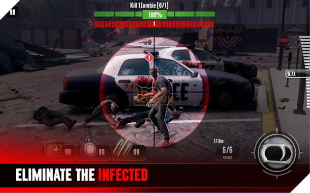 Kill Shot Virus - Thổi bay đầu Zombie bằng những phát bắn "thiện xạ"
