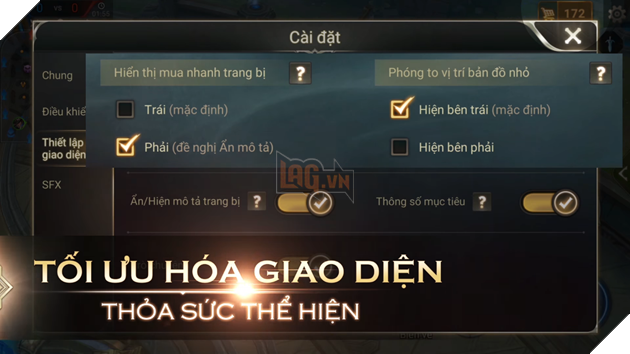 Liên Quân Mobile: Nâng cấp hệ thống chọn mục tiêu và hiển thị cửa hàng