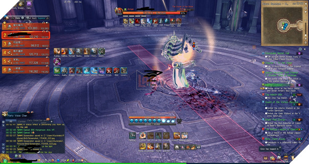 Blade & Soul: Hướng dẫn Điện Thờ Aman Naryu Sanctum - Phụ bản yêu cầu kỹ năng đồng đội. 12