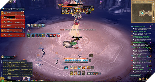 Blade & Soul: Hướng dẫn Điện Thờ Aman Naryu Sanctum - Phụ bản yêu cầu kỹ năng đồng đội. 15