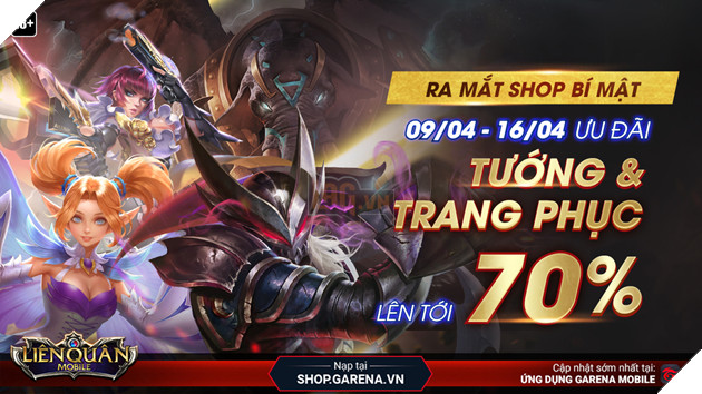 RA MẮT SHOP BÍ MẬT: CƠ HỘI SỞ HỮU TƯỚNG & TRANG PHỤC ĐƯỢC GIẢM GIÁ LÊN TỚI 70%