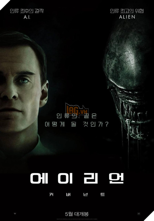 Poster mới của Alien: Covenant - Khi Alien gặp gỡ A.I
