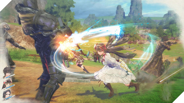 
Một số hình ảnh trong Valkyria Revolution
