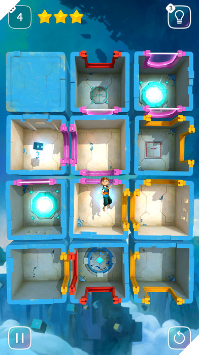 Warp Shift - Game "xếp hình" 3D tuyệt đẹp bất ngờ cho tải miễn phí