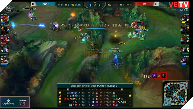  LCK Spring 2017 Phân tích trận Playoffs giữa MVP vs kt Rolster 4