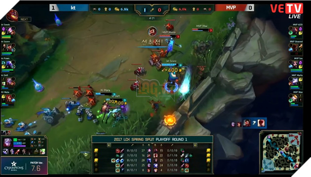  LCK Spring 2017 Phân tích trận Playoffs giữa MVP vs kt Rolster 9