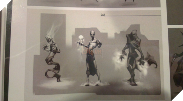 
Còn đây là tạo hình của Lich khi chưa mặc giáp
