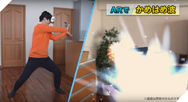 Game thủ có thể tung chưởng, đo sức mạnh người khác y như Dragon Ball nhờ thiết bị mới của Nhật