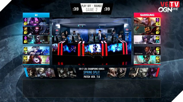 LMHT: Bán kết LCK Xuân 2017 - Samsung Galaxy vs kt Rolster 2