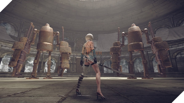 DLC mới của Nier: Automata cho bạn đánh nhau với ... CEO của Square Enix
