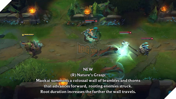 Liên Minh Huyền Thoại: Chi tiết bộ kĩ năng làm lại của Maokai, Zac và Sejuani 2