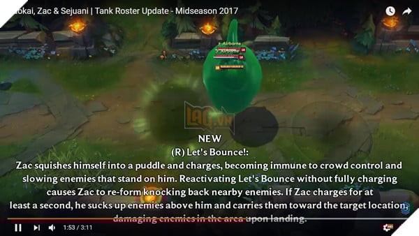 Liên Minh Huyền Thoại: Chi tiết bộ kĩ năng làm lại của Maokai, Zac và Sejuani 5