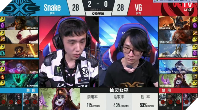 LMHT: Vòng trụ hạng LPL Xuân 2017 - Snake Esport vs Vici Gaming 10