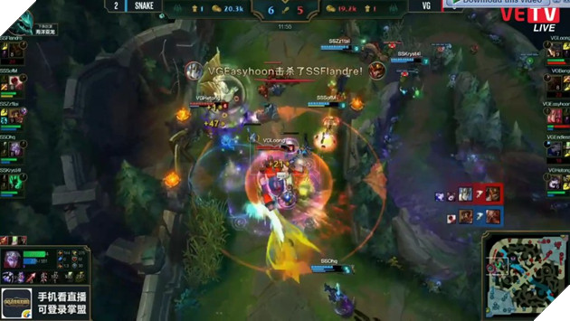 LMHT: Vòng trụ hạng LPL Xuân 2017 - Snake Esport vs Vici Gaming 12