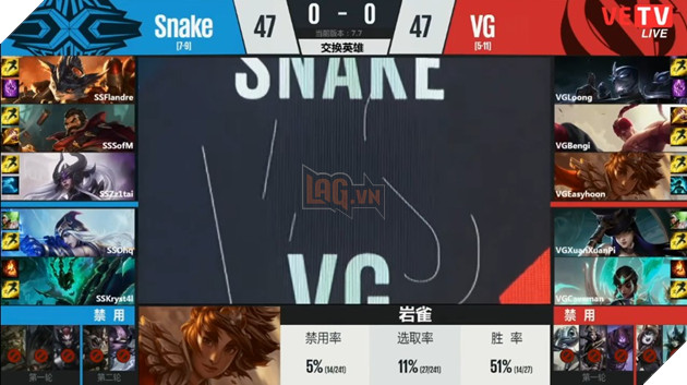 LMHT: Vòng trụ hạng LPL Xuân 2017 - Snake Esport vs Vici Gaming