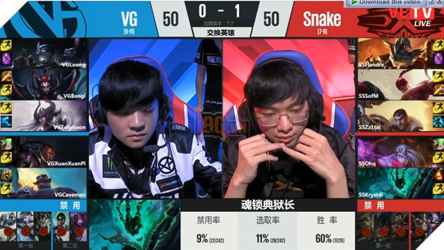 LMHT: Vòng trụ hạng LPL Xuân 2017 - Snake Esport vs Vici Gaming 5