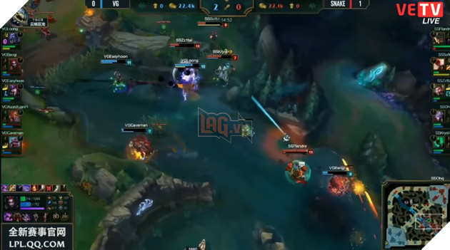 LMHT: Vòng trụ hạng LPL Xuân 2017 - Snake Esport vs Vici Gaming 7