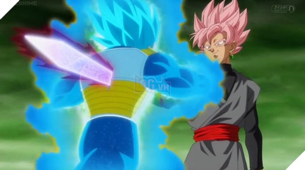 
Goku Black Rose đánh bại Vegeta trong Anime Dragon Ball Super
